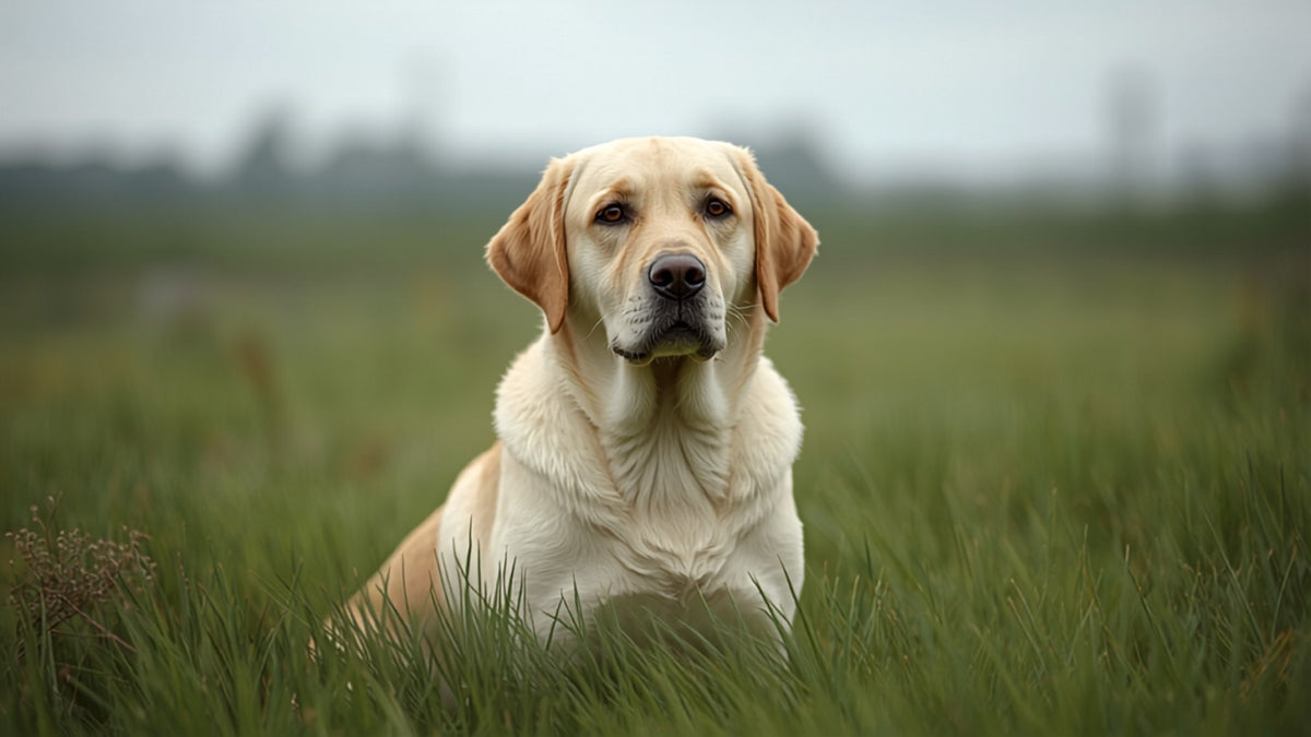Labrador Retriever all'aperto