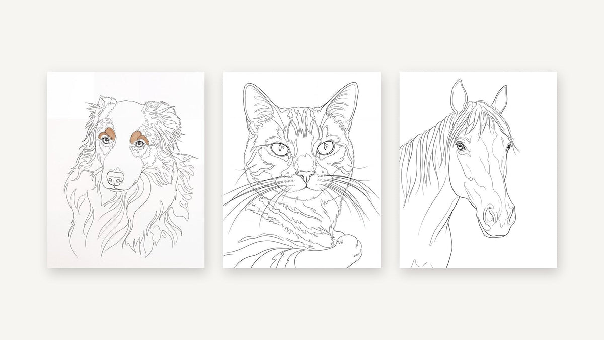 Minimal-Portraits