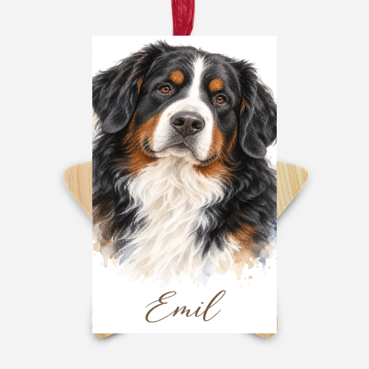 Personalisierter Weihnachtsbaumschmuck mit deinem Tier, Ansicht 1
