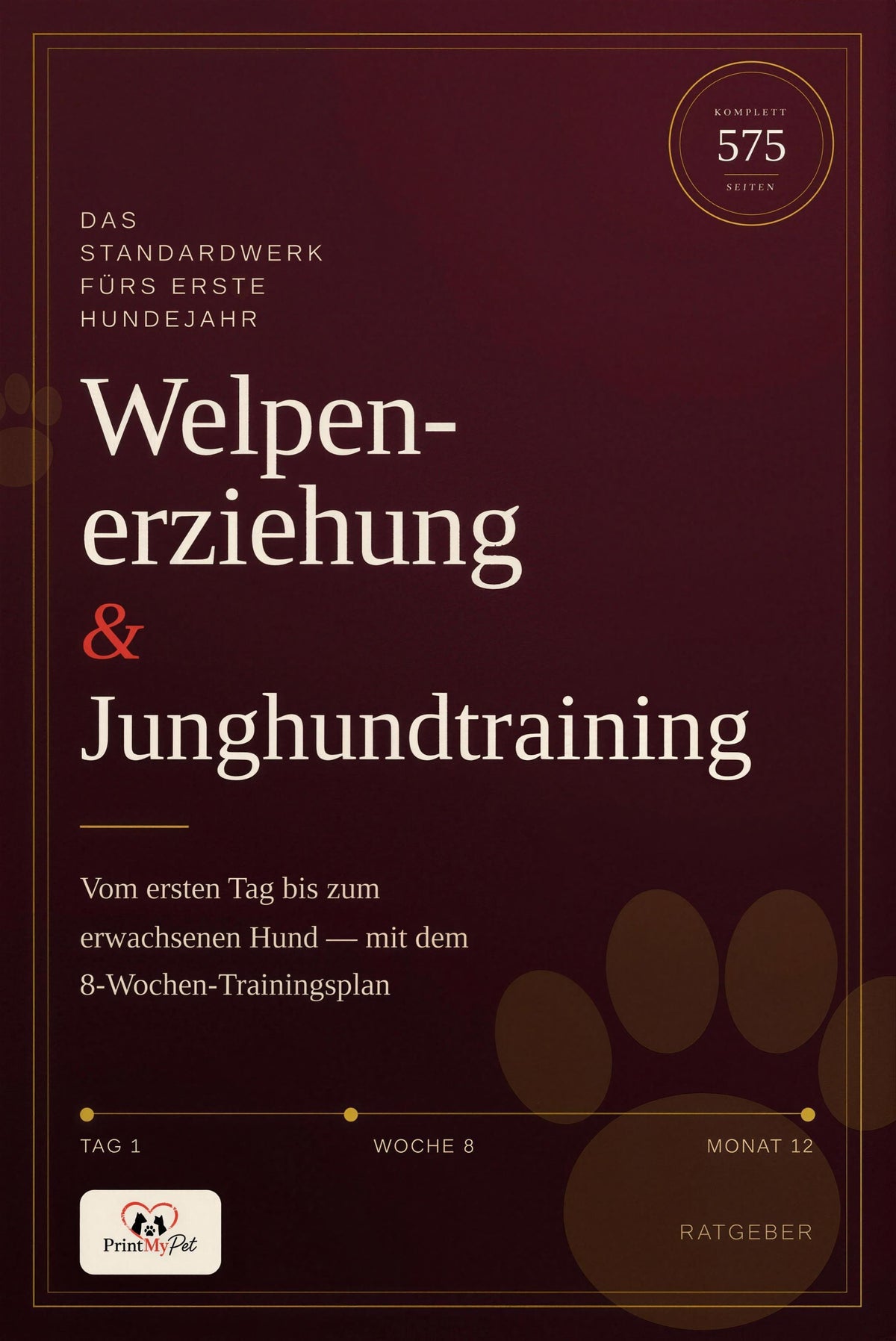 Welpenerziehung & Junghundtraining, Cover